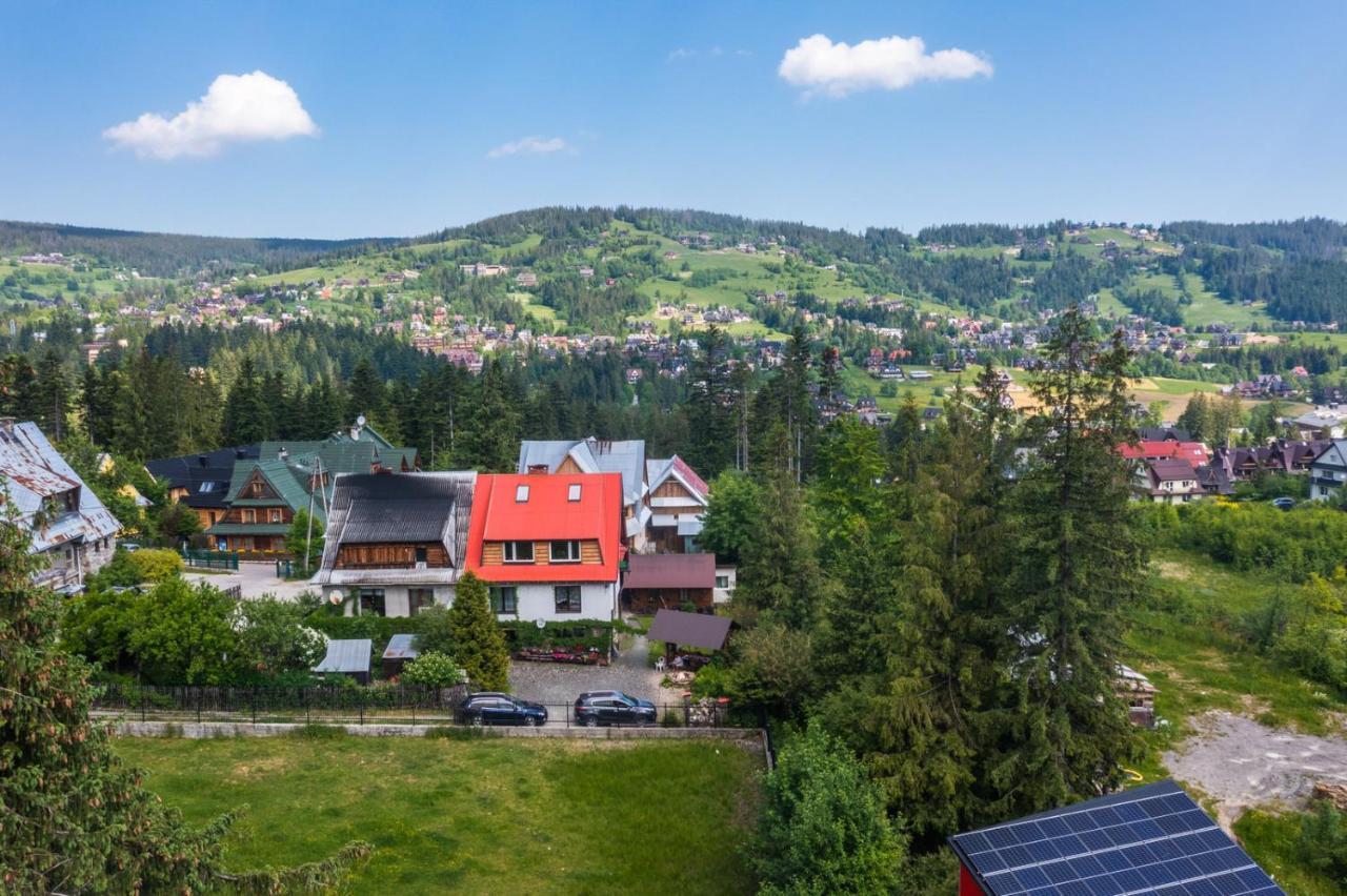 Pokoje Z Widokiem Na Gory I Prywatny Domek Z Zadaszona Altana - Grillem I Ogniskiem. Lägenhet Zakopane Exteriör bild