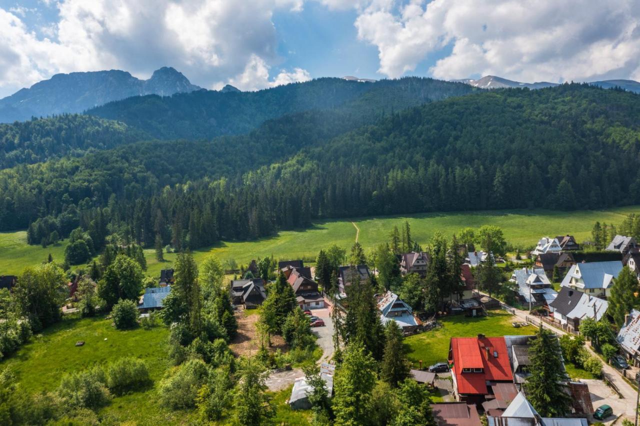 Pokoje Z Widokiem Na Gory I Prywatny Domek Z Zadaszona Altana - Grillem I Ogniskiem. Lägenhet Zakopane Exteriör bild